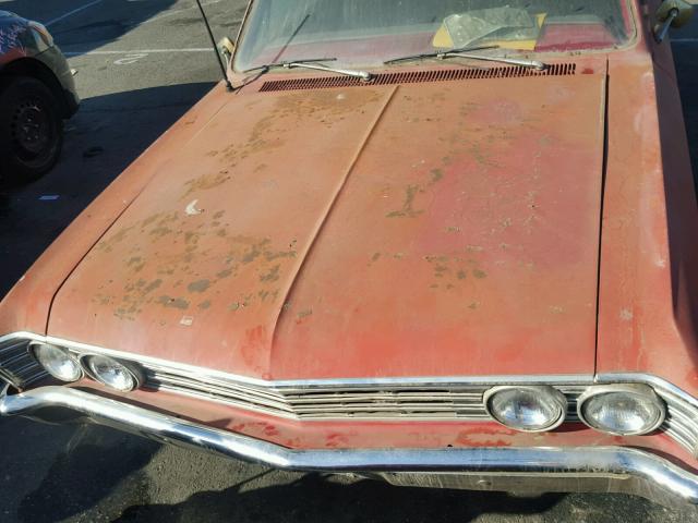 136807Z113684 - 1967 CHEVROLET EL CAMINO RED photo 7