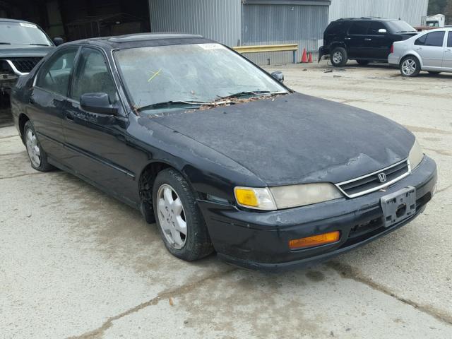 1HGCE6668SA026924 - 1995 HONDA ACCORD EX BLACK photo 1