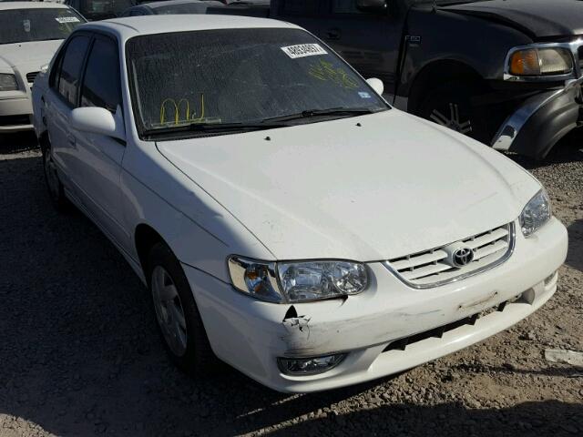 1NXBR12E72Z619490 - 2002 TOYOTA COROLLA CE WHITE photo 1