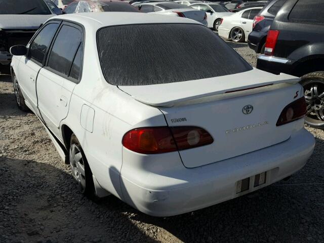 1NXBR12E72Z619490 - 2002 TOYOTA COROLLA CE WHITE photo 3