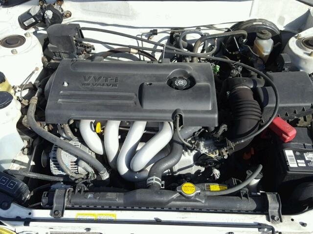 1NXBR12E72Z619490 - 2002 TOYOTA COROLLA CE WHITE photo 7