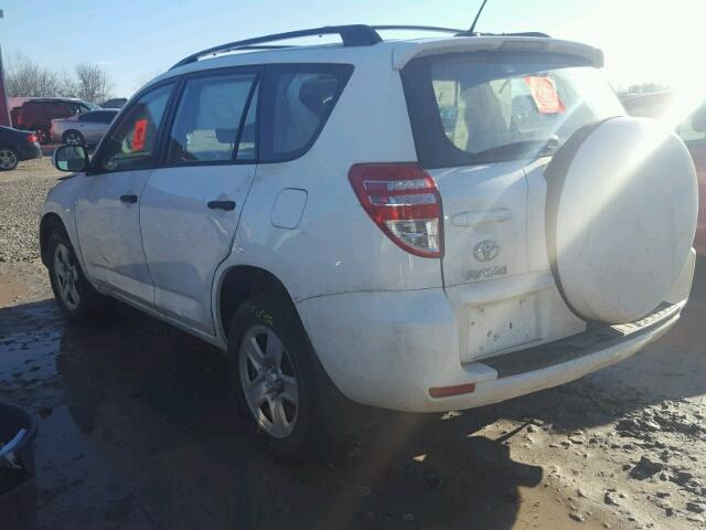 2T3BF4DV0BW171303 - 2011 TOYOTA RAV4 WHITE photo 3