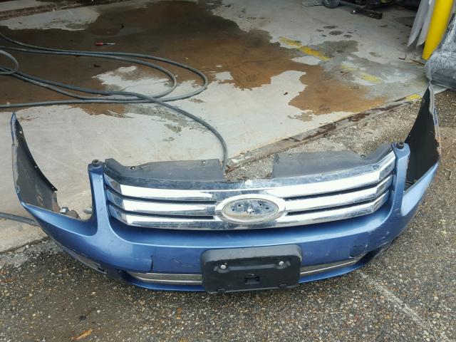 3FAHP07Z19R116684 - 2009 FORD FUSION SE BLUE photo 9