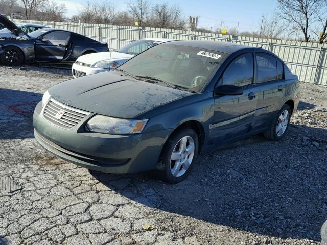 1G8AJ55F06Z186830 - 2006 SATURN ION LEVEL GREEN photo 2