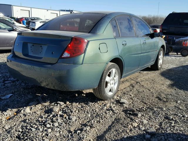 1G8AJ55F06Z186830 - 2006 SATURN ION LEVEL GREEN photo 4
