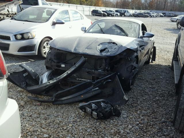 WBALM1C53EE634070 - 2014 BMW Z4 SDRIVE3 GRAY photo 2