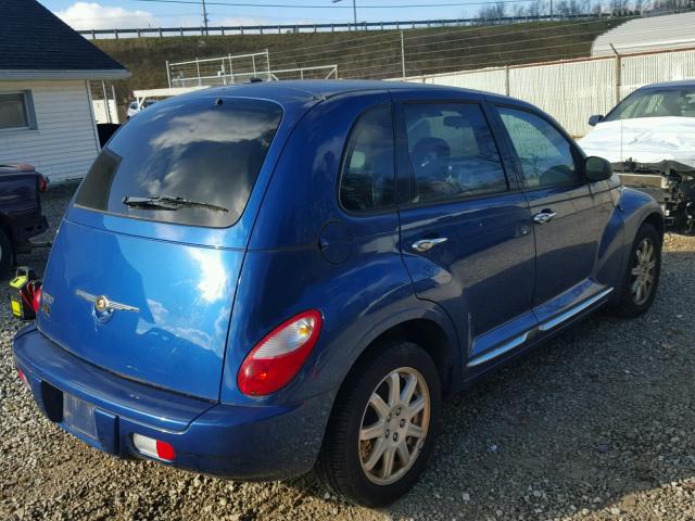 3A4GY5F90AT153972 - 2010 CHRYSLER PT CRUISER BLUE photo 4