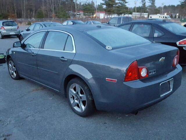 1G1ZH57B484249287 - 2008 CHEVROLET MALIBU 1LT 灰色 照片 3