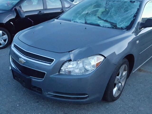 1G1ZH57B484249287 - 2008 CHEVROLET MALIBU 1LT 灰色 照片 9