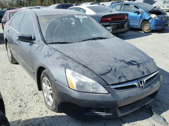 1HGCM56377A122702 - 2007 HONDA ACCORD SE GRAY photo 1