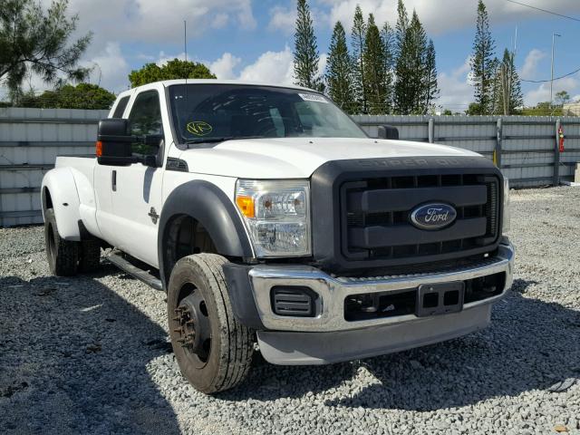 1FT7X3AT8BEB16198 - 2011 FORD F350 SUPER WHITE photo 1