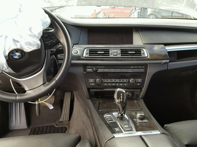 WBAKA8C50CDS99835 - 2012 BMW 750I BLACK photo 9