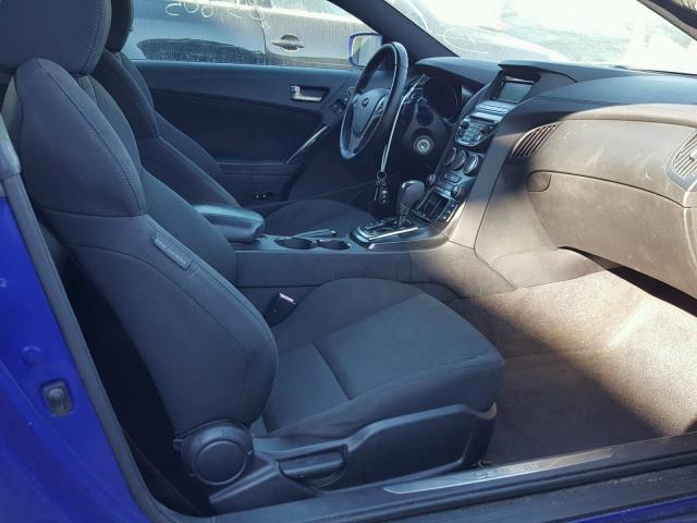 KMHHT6KD0DU082660 - 2013 HYUNDAI GENESIS CO BLUE photo 5