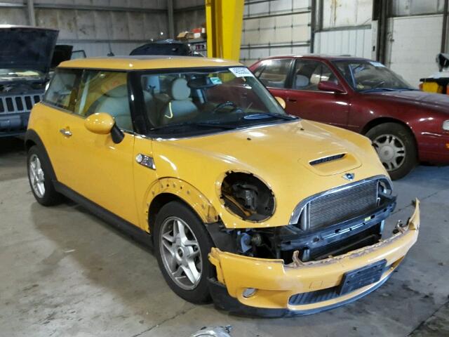 WMWMF73547TL91966 - 2007 MINI COOPER S YELLOW photo 1