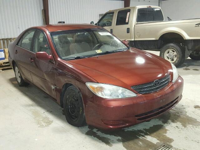 4T1BE32K94U345743 - 2004 TOYOTA CAMRY LE RED photo 1