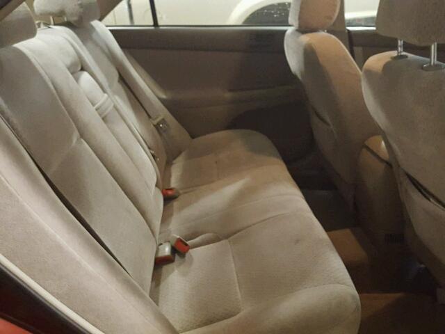 4T1BE32K94U345743 - 2004 TOYOTA CAMRY LE 红色 照片 6