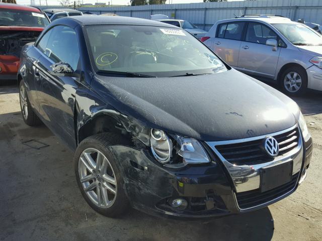 WVWFA71F88V037900 - 2008 VOLKSWAGEN EOS LUX BLACK photo 1