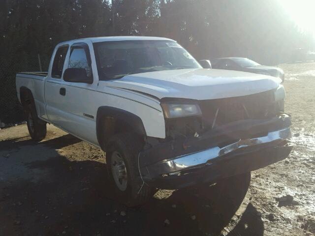 1GCHC29U86E105571 - 2006 CHEVROLET SILVERADO WHITE photo 1