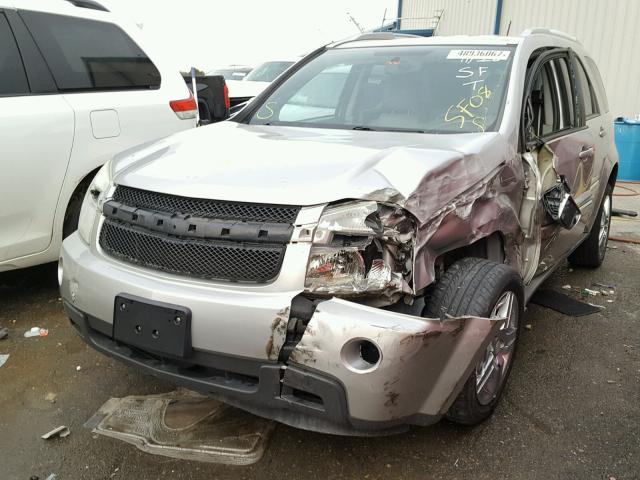 2CNDL33F386004634 - 2008 CHEVROLET EQUINOX LT SILVER photo 2