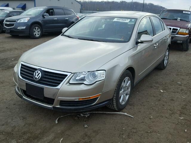 WVWAK73C06P062656 - 2006 VOLKSWAGEN PASSAT 2.0 TAN photo 2