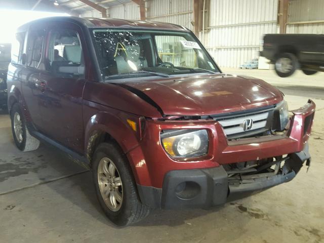 5J6YH18778L007616 - 2008 HONDA ELEMENT EX MAROON photo 1