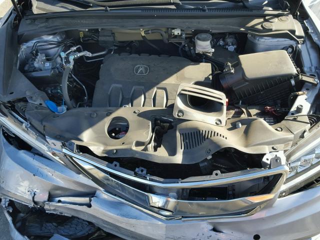 5J8TB3H73GL000319 - 2016 ACURA RDX ADVANC SILVER photo 7