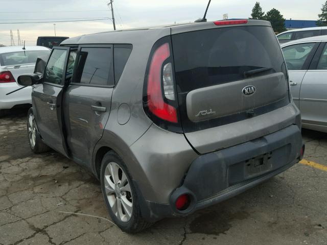 KNDJP3A52E7085126 - 2014 KIA SOUL + GREEN photo 3