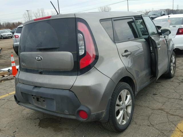 KNDJP3A52E7085126 - 2014 KIA SOUL + GREEN photo 4