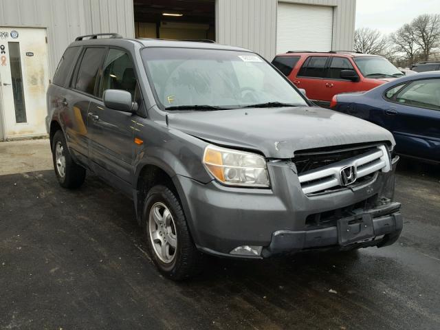 5FNYF18518B005518 - 2008 HONDA PILOT EXL GRAY photo 1