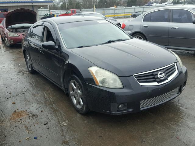 1N4BA41E58C830898 - 2008 NISSAN MAXIMA SE BLACK photo 1