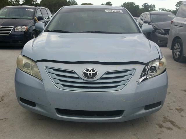 4T1BE46K37U558515 - 2007 TOYOTA CAMRY NEW BLUE photo 9