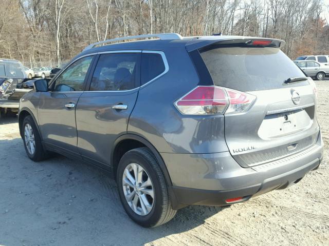 5N1AT2MV4FC815916 - 2015 NISSAN ROGUE S GRAY photo 3