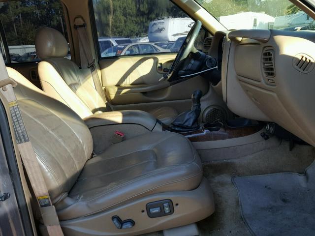 1GHDT13W4Y2209735 - 2000 OLDSMOBILE BRAVADA BROWN photo 5