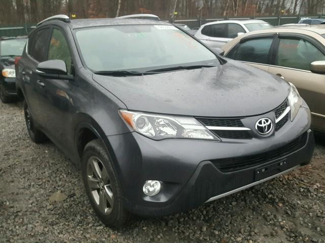 JTMRFREV3FJ029655 - 2015 TOYOTA RAV4 XLE BLACK photo 1