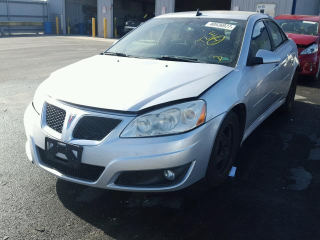 1G2ZA5EK3A4143602 - 2010 PONTIAC G6 SILVER photo 2