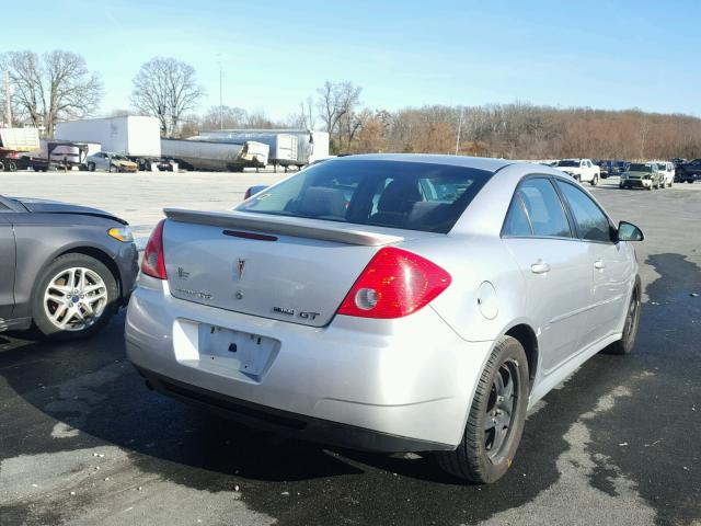 1G2ZA5EK3A4143602 - 2010 PONTIAC G6 SILVER photo 4