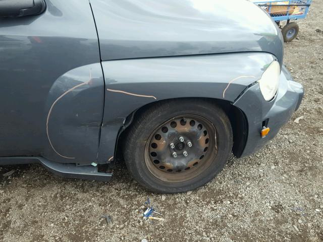 3GNCA13D98S657731 - 2008 CHEVROLET HHR LS Grafito foto 9