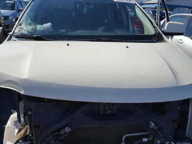 2FMDK49C87BB11416 - 2007 FORD EDGE SEL P WHITE photo 7