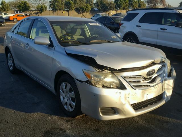 4T1BF3EK6AU539960 - 2010 TOYOTA CAMRY BASE SILVER photo 1