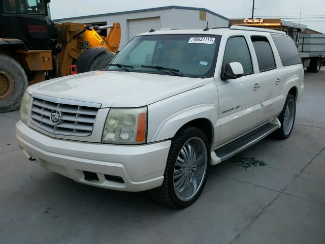 3GYFK66N43G217619 - 2003 CADILLAC ESCALADE E CREAM photo 2