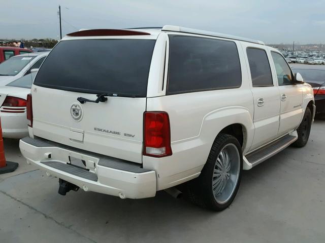 3GYFK66N43G217619 - 2003 CADILLAC ESCALADE E CREAM photo 4