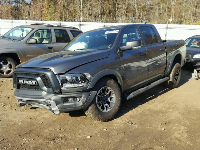 1C6RR7YT2GS282880 - 2016 RAM 1500 REBEL BLACK photo 2