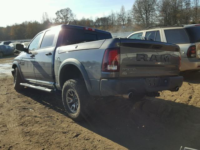 1C6RR7YT2GS282880 - 2016 RAM 1500 REBEL შავი ფოტო 3