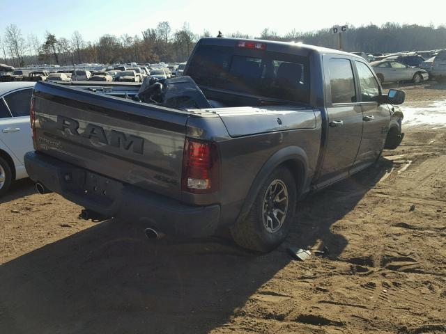 1C6RR7YT2GS282880 - 2016 RAM 1500 REBEL შავი ფოტო 4