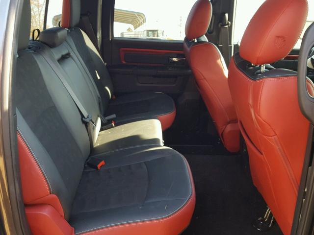 1C6RR7YT2GS282880 - 2016 RAM 1500 REBEL შავი ფოტო 6