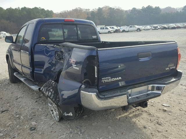 5TEUU42N47Z333981 - 2007 TOYOTA TACOMA ACC BLUE photo 3