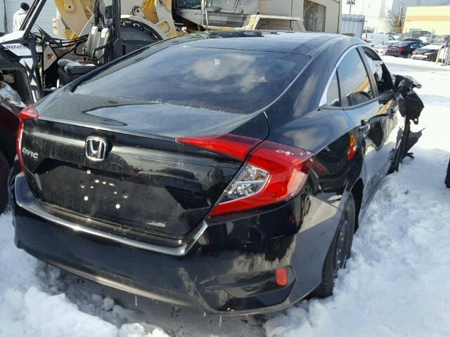 2HGFC2F78GH018769 - 2016 HONDA CIVIC EX BLACK photo 4