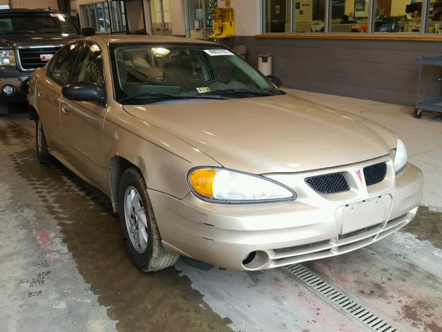 1G2NE52F64M576619 - 2004 PONTIAC GRAND AM S GOLD photo 1