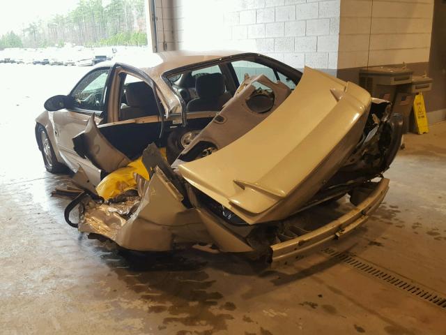 1G2NE52F64M576619 - 2004 PONTIAC GRAND AM S 金色 照片 3