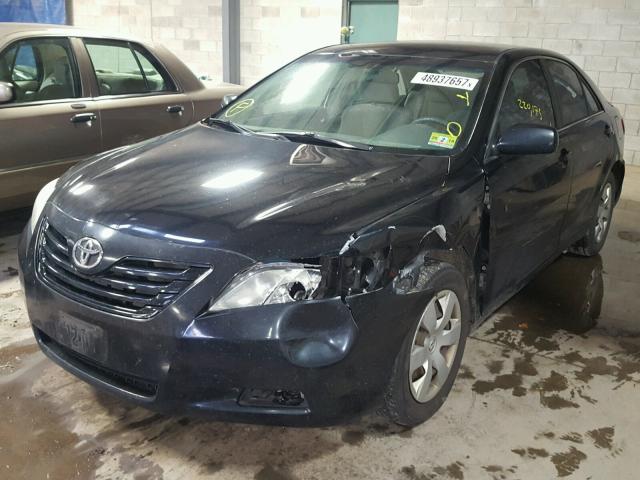 4T1BE46K59U886179 - 2009 TOYOTA CAMRY BASE BLACK photo 2